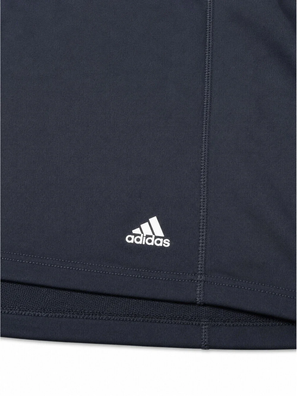 Adidas Golf Black White 3-Stripe 1/4 Zip Long Sleeve Athletic Pullover Jacket